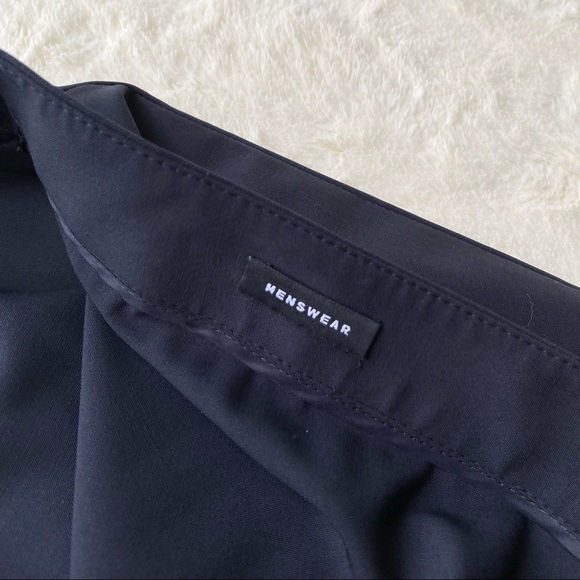 Lafayette 148 menswear black stretch wool trouser pants 8 - Picture 8 of 13